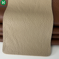 Cuir PU écologique sans solvant, grain litchi, durable, anti-rayures, résistant aux taches, tissu synthétique pour meubles, canapé, chaise, voiture