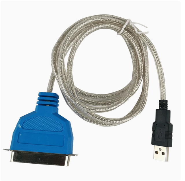 USB to Parallel Port Printer Cable, USB to Parallel Port CN36 Pin Printer Cable, USB to Printer Cable 1284