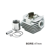 Kit de cylindre pour moteurs de moto MBK AV7 AV10, cylindre en céramique