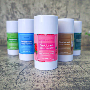 Baume corporel minéral parfumé unisexe végétalien naturel, déodorant et anti-transpirant hydratant - Product Image 2