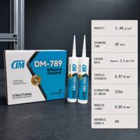 Adhésif silicone neutre structurel résistant aux intempéries pour la construction de murs-rideaux en marbre et verre – Vente en gros