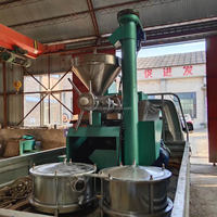 Presse à huile spirale robuste 500-600 kg/h avec double fût filtrant pour l'huile d'arachide, de sésame, de soja, de ricin et de noix de coco