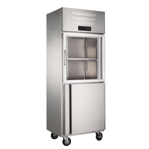Congelador Comercial Vertical de 4 Puertas, Congelador Vertical con Puerta de Vidrio, Refrigerador Comercial para Alimentos D10-L4 para Restaurantes - Product Image 3