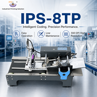 Alimentador de Bolsas Pequeñas por Fricción IPS-8TP, Máquina Transportadora de Paginación 1-12.7mm 300dpi, Codificadora de Fecha de Caducidad con Mini Alimentador