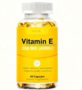 Suplemen Kapsul Vitamin E Kapsul Lunak Vitamin E Suplemen Antioksidan Melindungi Jantung dan Pembuluh Darah - Product Image 1