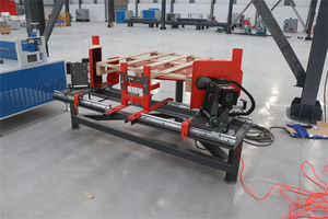 ידני מסמר עץ ממוסמר עגול פינה דיסק עגול חיתוך פינה מזרן ביצוע מכונה - Product Image 3