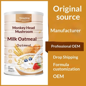 โรงงานขายส่ง ไม่๋อว์ฉู่เฟิง นมเห็ดหลินจือ <span class=keywords><strong>ข้าว</strong></span><span class=keywords><strong>โอ๊ต</strong></span> ซีเรียลอาหารเช้าสำเร็จรูป รสชาติอร่อย อิ่มท้อง บรรจุถุง 500 กรัม - Product Image 2