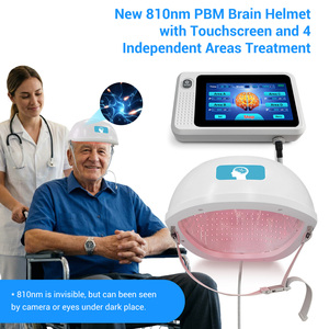 Terapia de Luz Infrarroja Cercana de 810nm y 24W con 448 Diodos, Estimulador de Neurofeedback para el Tratamiento del Parkinson - Product Image 1