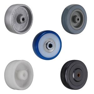 Schwungrad-Nachlauf 1,5/2/2,5/3/4 Zoll langlebiges, glattes Roll leistung, leichtes Vollhartgummi-Einzel rad - Product Image 4