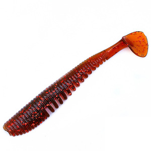 Señuelo de Pesca de Silicona Biónico T-Tail, 10 cm, 6 g, 8 cm, 4 g, para Pesca en Agua Salada - Product Image 2