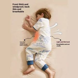 Saco de Dormir Universal para Bebé con Estampado Animal Ecológico, Anti-Patadas, 100% Fibra de Bambú, Cierre de Cremallera para Infantes - Product Image 1