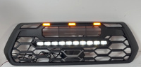 Calandre de voiture en ABS noir mat de haute qualité, pare-chocs, éclairage LED, calandre avant pour Tacoma 16-23, accessoires extérieurs 2016-2023