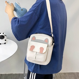 Gran oferta <span class=keywords><strong>2022</strong></span>, bolso de hombro cruzado de lona bonito a la moda <span class=keywords><strong>para</strong></span> <span class=keywords><strong>adolescentes</strong></span>, damas y niños, <span class=keywords><strong>para</strong></span> compras diarias al aire libre - Product Image 1