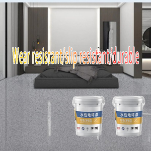 Peinture de sol époxy colorée haute résistance effet marbre <span class=keywords><strong>pour</strong></span> revêtement autolissant bicomposant sans COV - Product Image 2