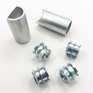 Écrou fileté à ressort métallique à 3 couches pour tube métallique - Product Image 1