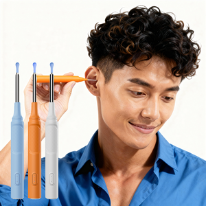 Nettoyant personnalisé de haute qualité pour cérumen avec caméra Visual Ear Pick Earwax Removal Ear Scoop - Product Image 1