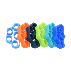 Entraîneur de résistance des doigts Yining en silicone 8x4x1.2cm, équipement de fitness, outil d'exercice pour la force de préhension - Product Image 3