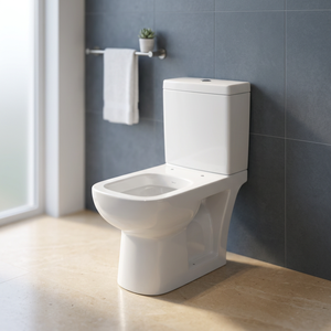 Inodoro de Cerámica Italiana de Alta Gama Vistaar, Juego de Inodoro Cuadrado de Porcelana de Dos Piezas para Baño - Product Image 5