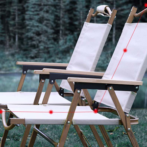 Rouser, silla plegable de jardín portátil ligera para exteriores, equipo de Camping, silla Kermit de Picnic - Product Image 4