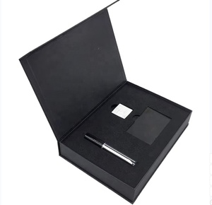 Yüksek kalite siyah lüks Kraft kağıt ambalaj kutuları manyetik Premium 3C elektronik kutu - Product Image 1