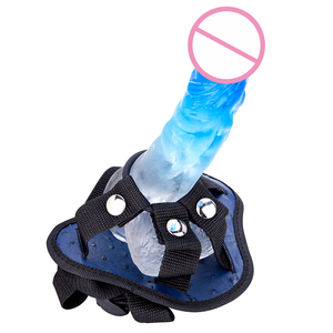 Celana dalam Dildo tali untuk pria, celana dalam Penis berongga lengan panjang, sabuk pengekang celana Dildo untuk pria, mainan seks untuk wanita - Product Image 3