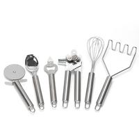 Peralatan Dapur Stainless Steel Laris Manis, Alat Masak, Peralatan Masak Silikon Set dengan Tempat Penyimpanan