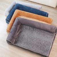 Maßgefertigtes Umweltfreundliches Minimalistisches Lustiges Rechteckiges Hundebett Katzenkissen Modernes Anti-Stress Abnehmbares Boxbett