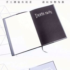 Quaderno Rilegato in Pelle PU <span class=keywords><strong>Death</strong></span> <span class=keywords><strong>Note</strong></span> 2025 da Collezione, Tema Anime, 77 Fogli, Rilegatura a Filo, Grande Formato, Nero, per Scuola - Product Image 5