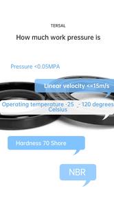 Matériau NBR TC/TG squelette joint d'huile taille complète <span class=keywords><strong>bague</strong></span> d'étanchéité <span class=keywords><strong>support</strong></span> personnalisé fabricants vente directe livraison éclair - Product Image 2