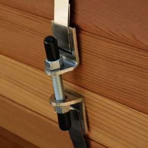 Cabine extérieure en bois massif de cèdre rouge, sauna intérieur humide et sec pour 4 à 6 personnes, relaxation hôtelière avec fonction de vapeur sèche, fabriqué au <span class=keywords><strong>Canada</strong></span> - Product Image 5