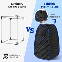 Btws Quick Heat Sauna Carpa Sauna Dome Rapid Steam para liberación instantánea de sudor
