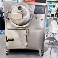 Industriële vacuümvriesdroger Lyofilisator PLC automatische vriesdroogmachine voor fruit, vlees, vis, dierenvoer