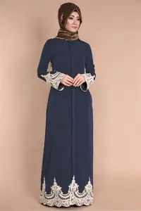 2024 New Product Abaya Dubai Monsoon Arabic Evening Dress Skirt Printing Long Sleeve Moroccan Women Kaftan Gown Muslim Prom