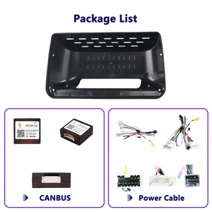 Meihua phổ 9 inch Khung bảng điều hướng xe Android <span class=keywords><strong>DVD</strong></span> <span class=keywords><strong>Player</strong></span> khung cho Renault clio2 MK2 2001 2006 với dây nịt - Product Image 5