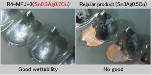 Alambre de soldadura que reduce el salpicado de fundente para soldadura de líneas de alta velocidad - Product Image 2