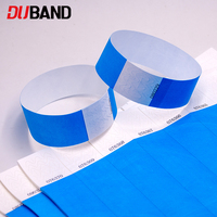 Bracelets Tyvek personnalisés imprimés, jetables, avec numéro de série, pour le contrôle d'accès aux festivals et concerts