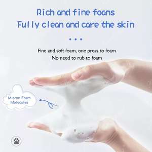 Pompe à <span class=keywords><strong>savon</strong></span> <span class=keywords><strong>liquide</strong></span> moussante en forme de bulle pour lavage des mains, pour des mains propres et douces, vente en gros - Product Image 4