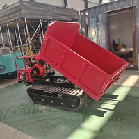 1500 Mini-Raupendumper für Landwirtschaft und Bau, Dieselbetriebener Kettentransporter, Mini-Dumper im Angebot