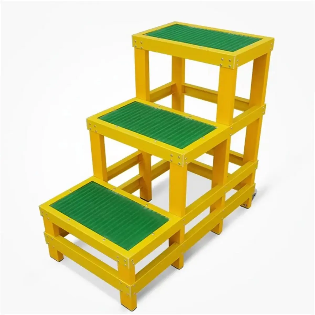 Foldable Multifunctional Aluminum alloy platform Safety anti-Slip Aluminum Alloy Fiberglass Insulated Ladder Step Ladder