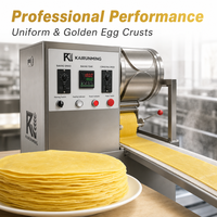 Ligne de production industrielle entièrement automatique de rouleaux de printemps, machine à fabriquer des enveloppes de pâte à haute efficacité pour les usines de pâtisserie