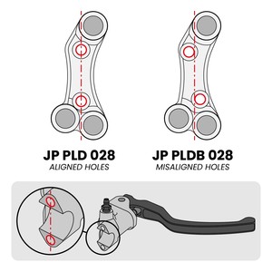 Interruptor de manillar derecho para BMW S 1000 RR HP4 (orificios desalineados) (azul) - Product Image 2