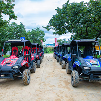Meilleur UTV 400CC EFI Moteur 4 temps 4x4 UTV 4 places Suspension indépendante 4X4 400cc UTV pour adultes et enfants