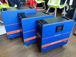 เครื่องกำเนิดไฟฟ้าฉุกเฉิน SNADI 2000W คลื่นไซน์บริสุทธิ์ 1200W  สถานีพลังงานแสงอาทิตย์แบบพกพา 2Kw สำหรับบ้านและแคมป์ปิ้ง  สถานีแบตเตอรี่สำรอง 2560Wh - Product Image 6