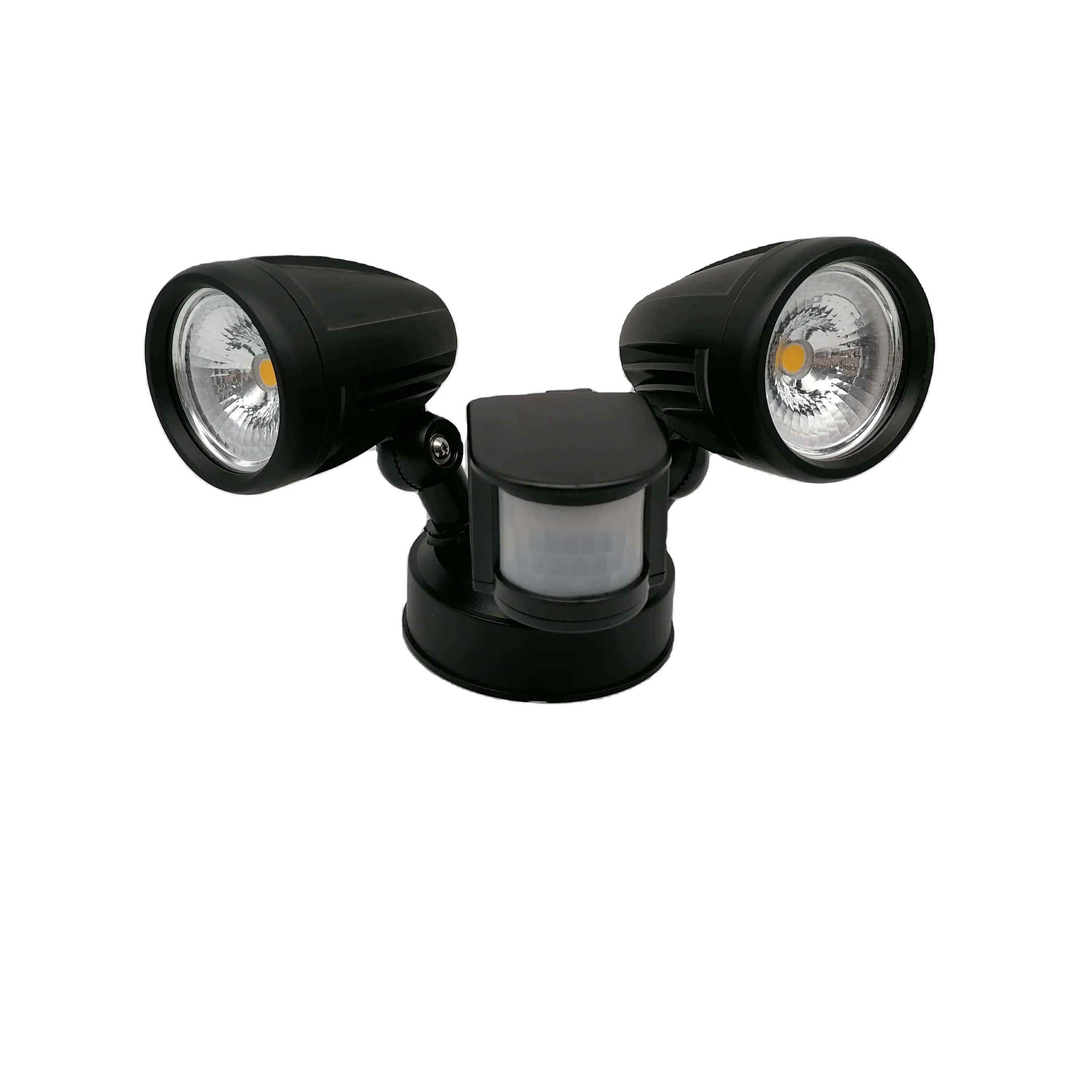 Customized Logo Brand SAA 180 Security Pir infrared Motion Sensor Double-head Wall Lamp Led Motion Sensor