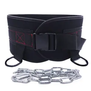 2024 Dipping Belt For Bodybuilding And Weight Lifting - Pull Up Weight Dip Chain Exercise Gym Training Belt