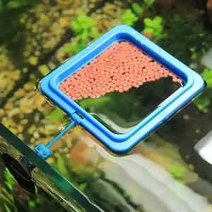 Aquarium-Schwimmfutterring: Sicherer, schwimmender Futterring für Fische in runder oder quadratischer Form aus Kunststoff für den Innenbereich - Product Image 6