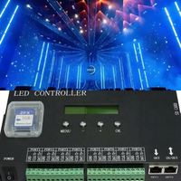 Contrôleur LED DMX vers SPI DMX512 8 canaux, protocole Artnet pour WS2811 WS2812 WS2815, programmable, contrôleur LED à pixels