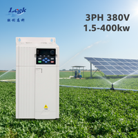 LCGK Stable Vfd 380V AC triphasé 0-500Hz sortie 4kw à 5.5kw 3HP Onduleur de pompe solaire pour entraînement à courant alternatif