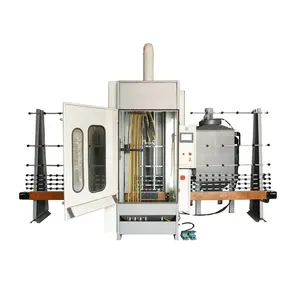 Lixadeira automática de vidro de alta eficiência, máquina do equipamento do lixadeira do mármore do vidro para fazer o vidro com ce, JFP-2500