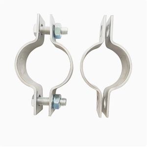 Pince de fixation de poteau en acier réglable pour parcs Pince de fixation légère pour parcs Style de conception chinoise Meilleure pince à cerceau pour les applications de parc - Product Image 1